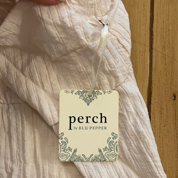 Anthropologie Women’s Blu Pepper Maxi Peasant Sleeveless Ruffles Cream NEW 1XL - Picture 4 of 16